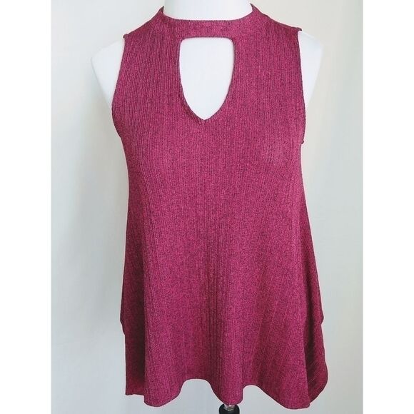 Jennifer Lopez Tops - Jennifer Lopez Peek-a-boo Front Asymmetrical Top